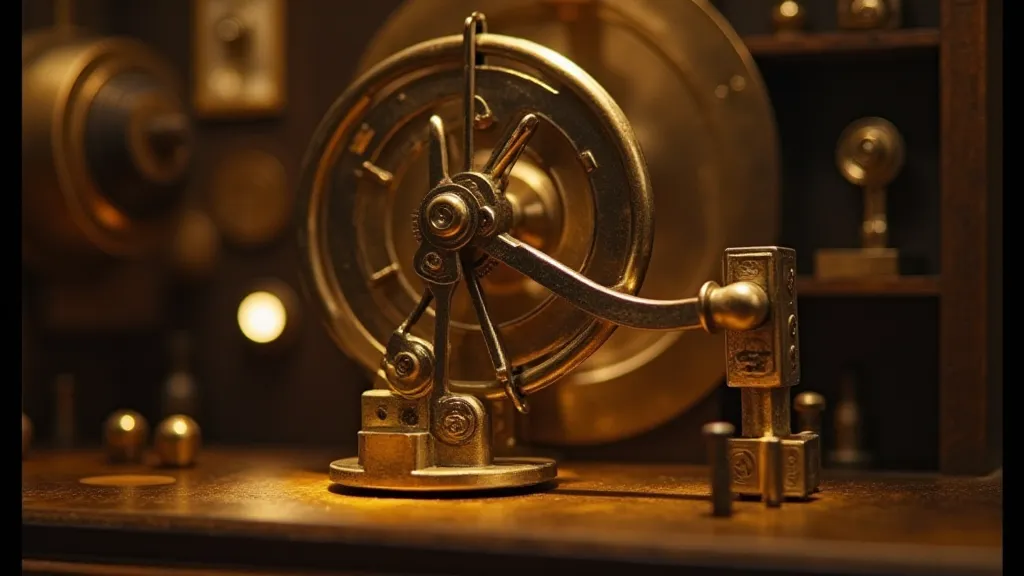 Music box escapement detail