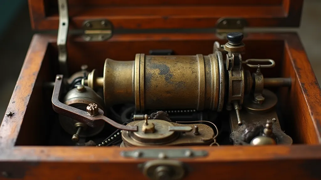 Music box exterior casing removed
