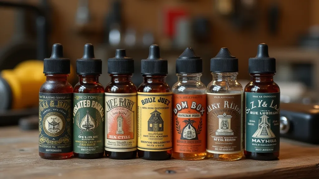 Different types of music box lubricants